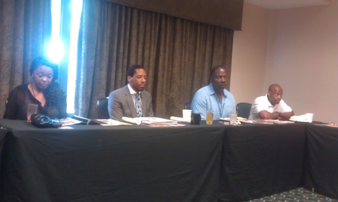 We a chance to meet Al Thompson actor/producer. Powerful brother and gave great advice. 